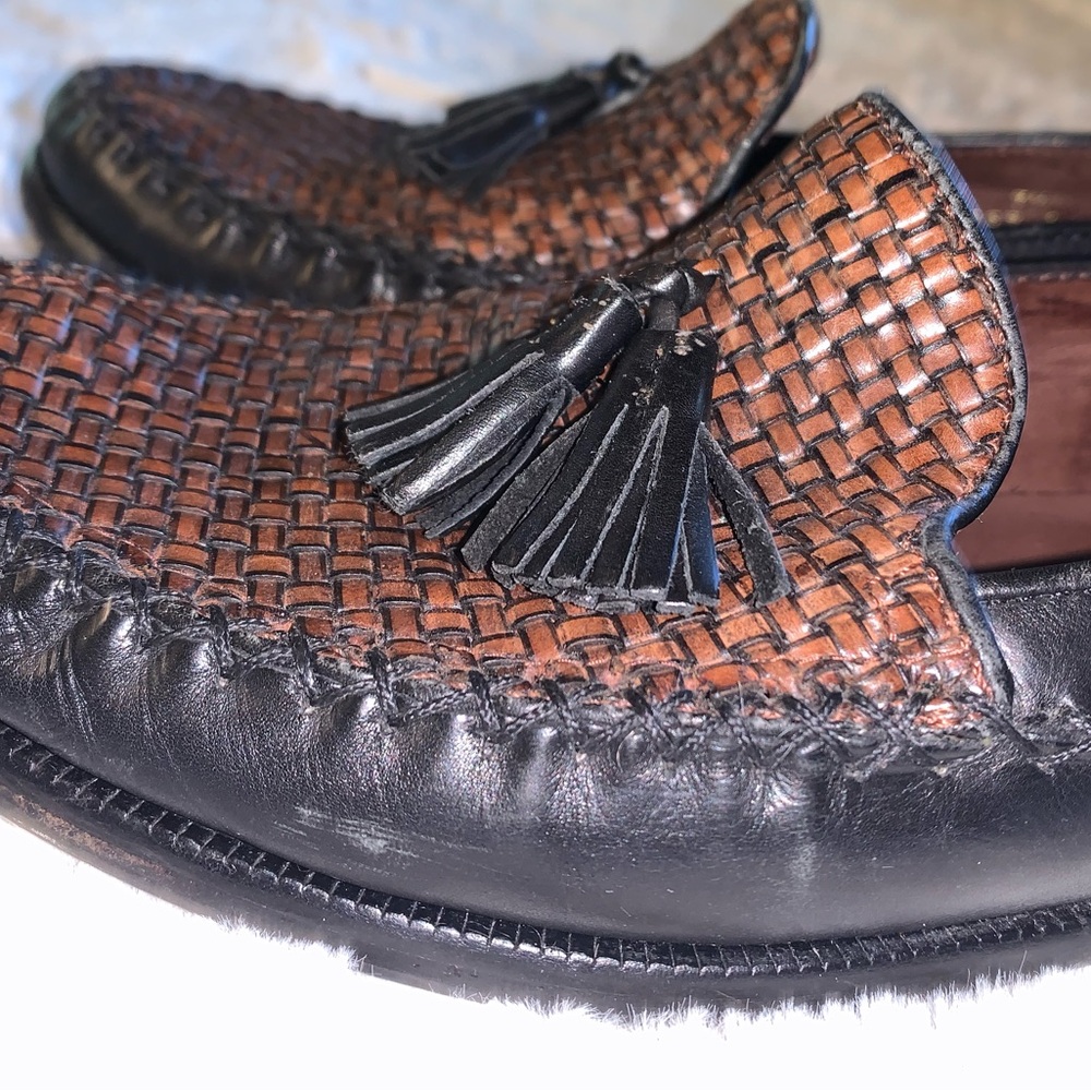Vintage? Women’s Cole Haan Brown & Black Leather Loafers - Picture 7 of 16